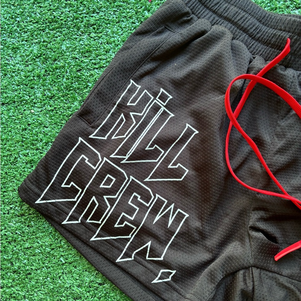 Kill Crew Black  Shorts